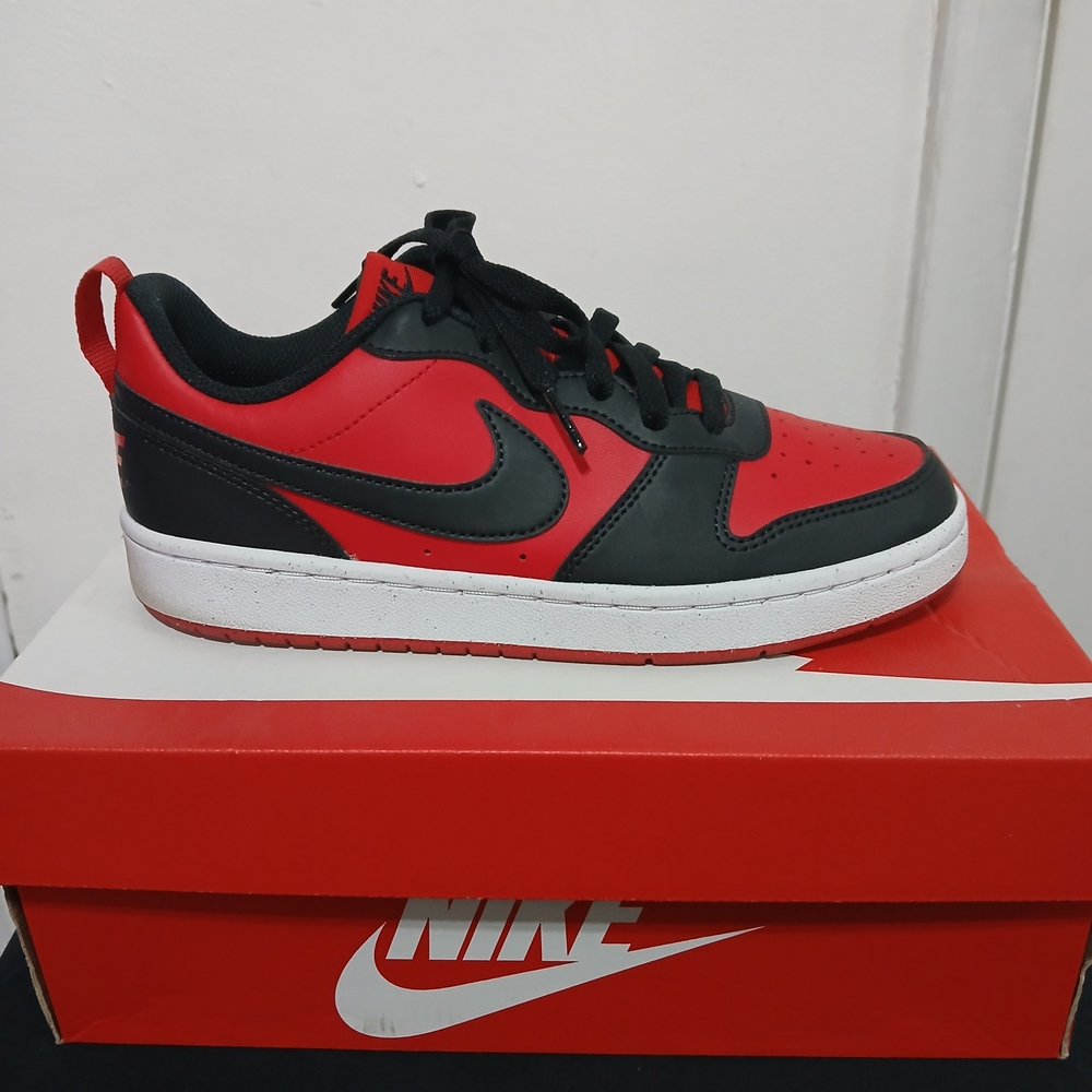 Nike Red and Black Sneakers